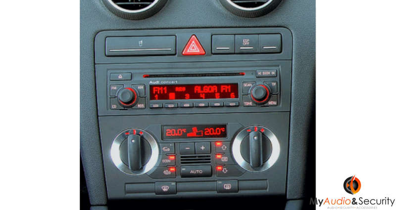 Audi A3 S/DIN Fascia Trimplate