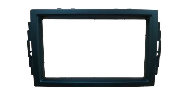Jeep Rubicon Compass 2din 06-07 fascia trimplate