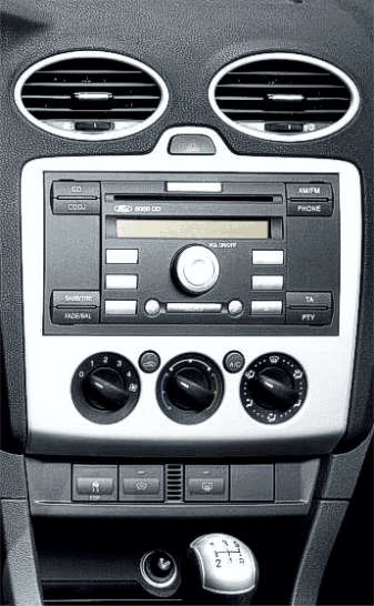 Ford Focus ii Fiesta Fascia Trimplate W/P