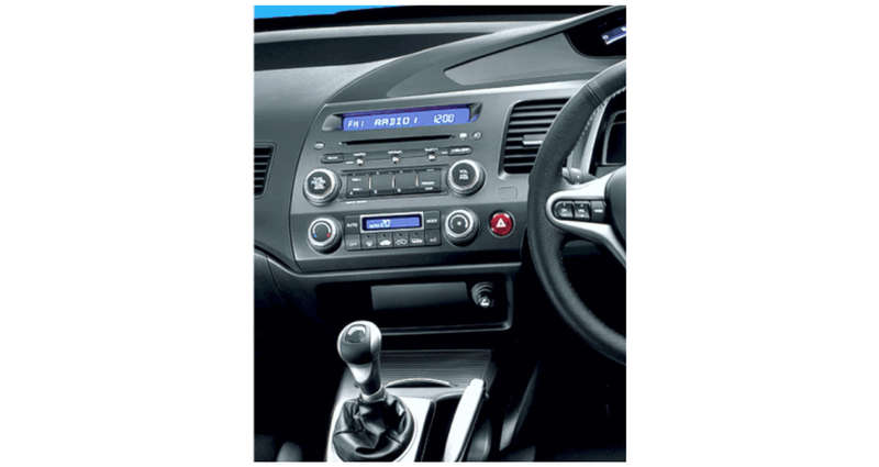 Honda Civic with SRS 2008-2011 2Din Trimplate