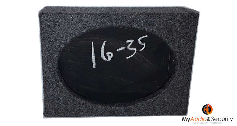 Blackspider Single Box for 6x9 Speakers