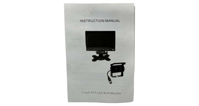 Camera with Monitor and 20m Cable