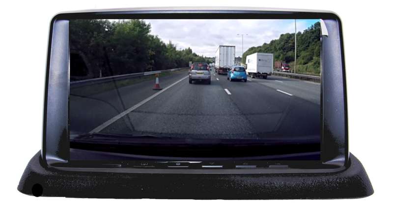 7inch Monitor with front DVR camera &amp; rear camera input