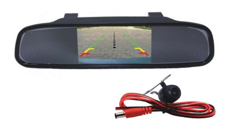 Blackspider MFN603PZ Rear View Mirror with Camera