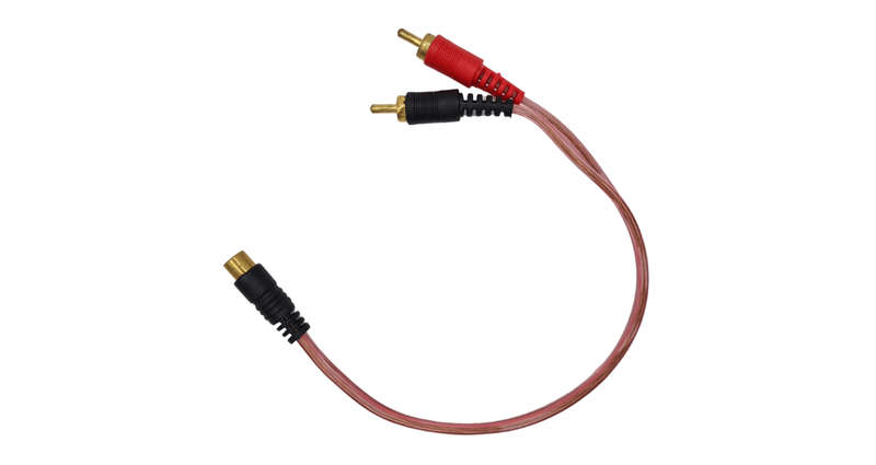 Blackspider RCA Splitter 1F2M 1PC