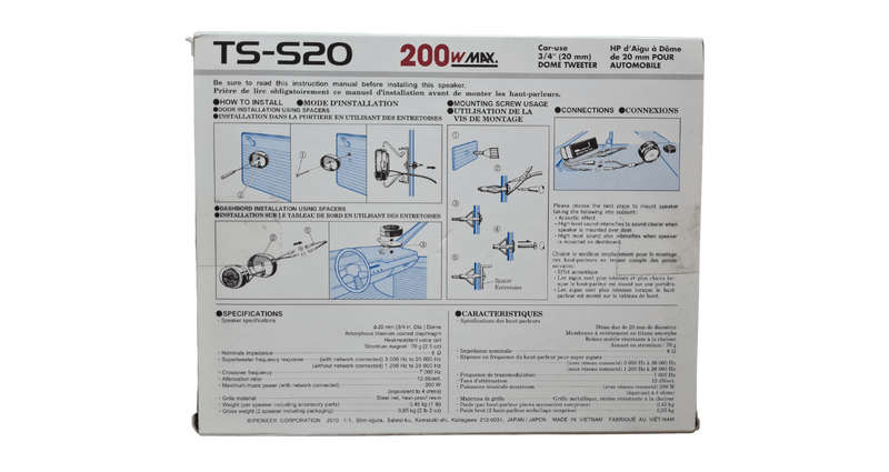 Pioneer TSS20 200W Tweeters