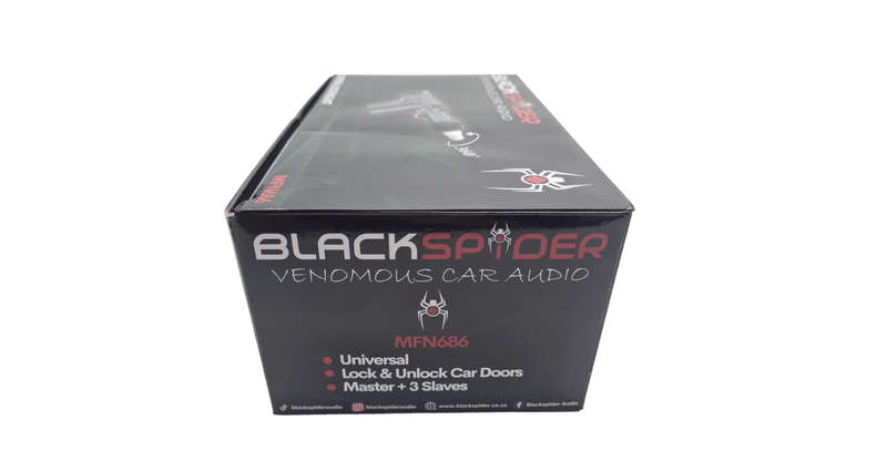 Blackspider MFN686 4 Door Central Locking Kit