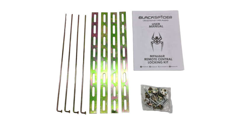 Blackspider MFN686R Remote Central Locking System