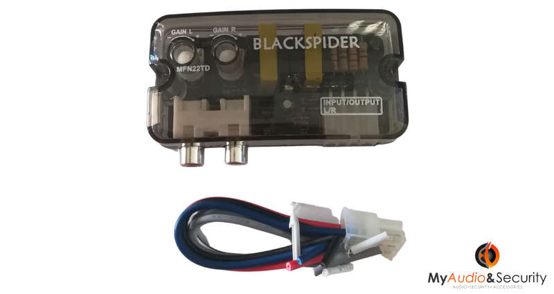 Blackspider TD22 High to Low Convertor with Switch On