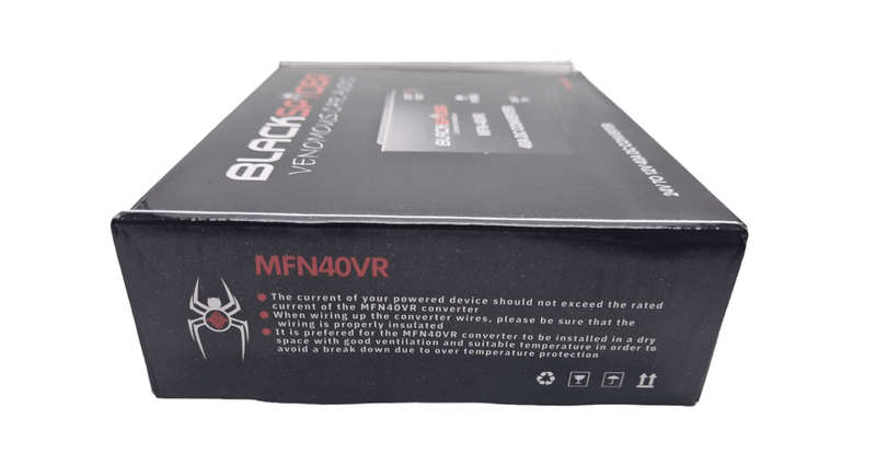 Blackspider MFN40VR 24V to 12V 40Amp Convertor