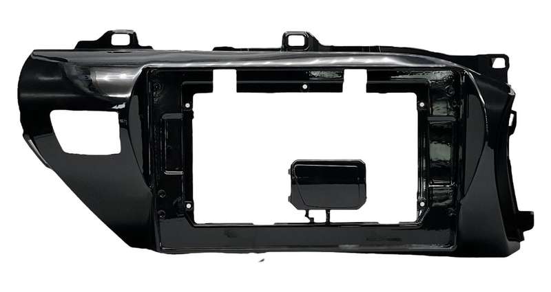 Toyota Revo Hilux UV Black 7" and 10.1" Trimplate with SWC Canbus and Harness