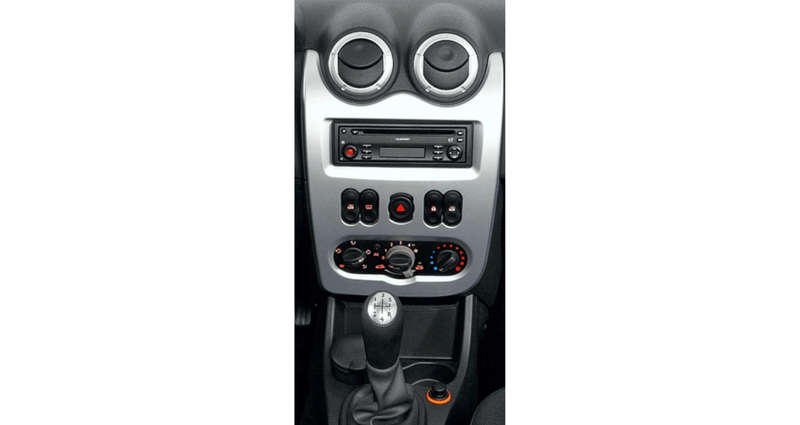 Renault Logan 2Din Fascia Trimplate 2010-2013