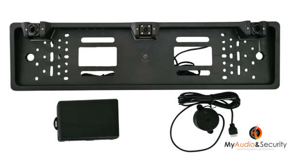 22-118 BLACKSPIDER LICENSE PLATE CAMERA WITH PDC SENSORS