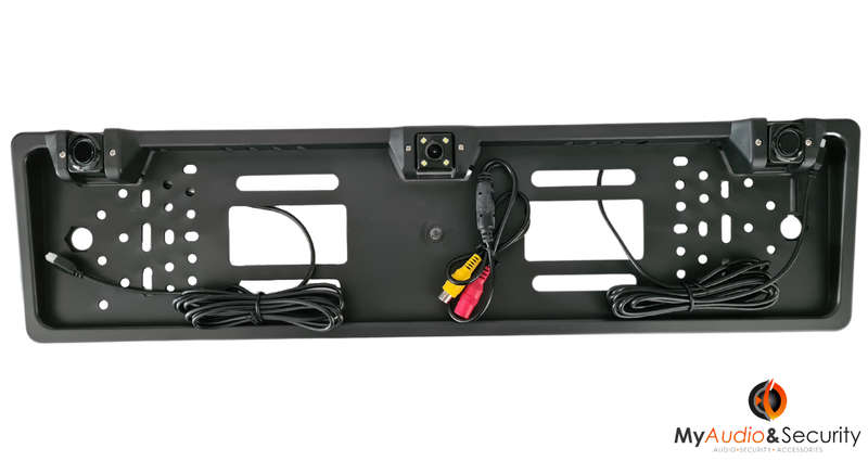 Blackspider License Plate Camera with PDC Sensors