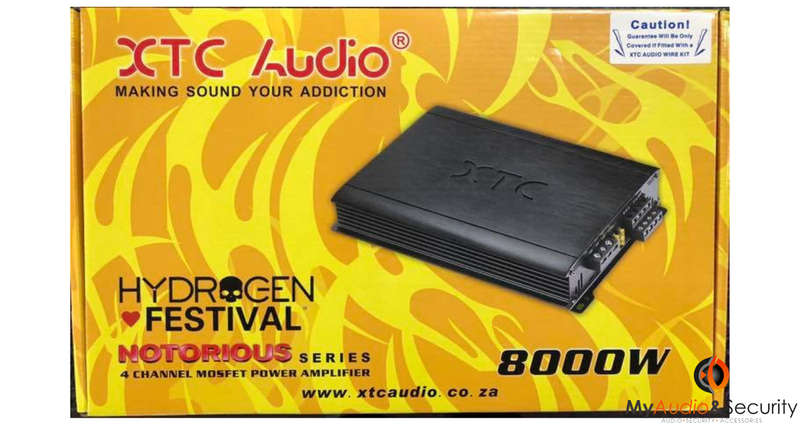 XTC Hydrogen Festival 8000W 4 Channel Amplifier