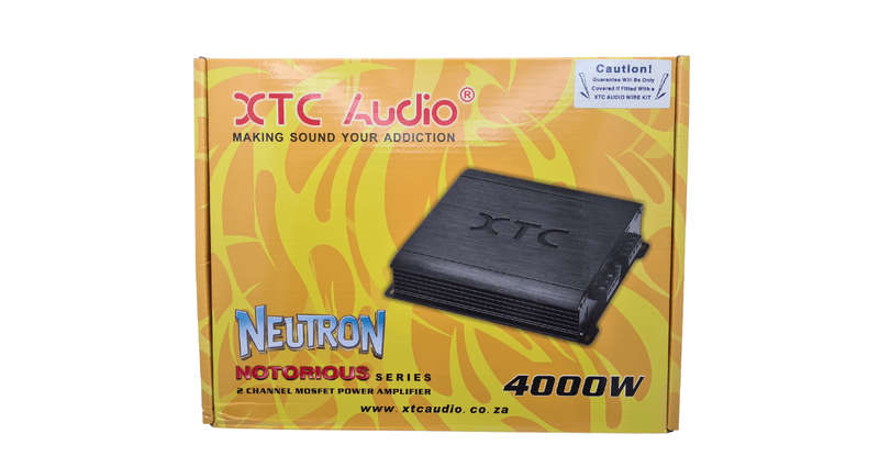 XTC Neutron 4000W 2 Channel Amplifier