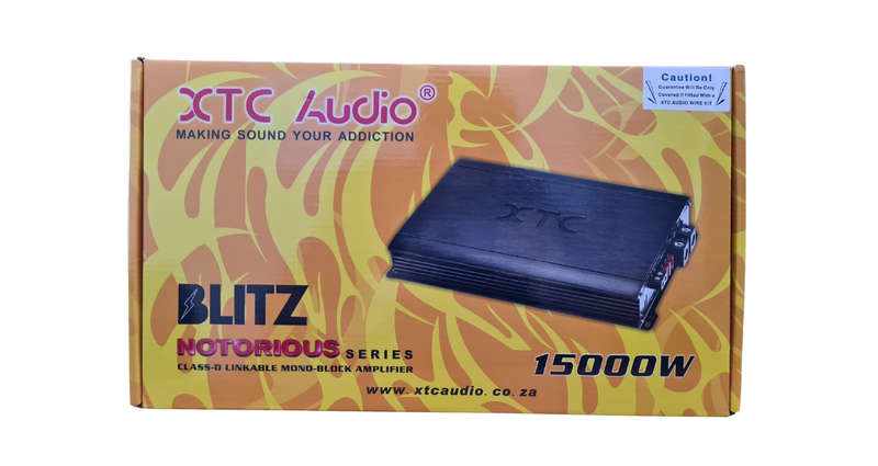 XTC Blitz 15000W Monoblock Amplifier