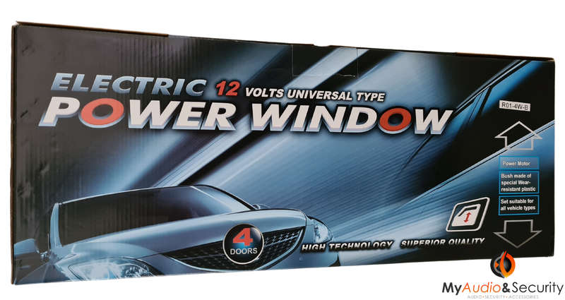 Blackspider Universal 4 Door Electric Window Kit
