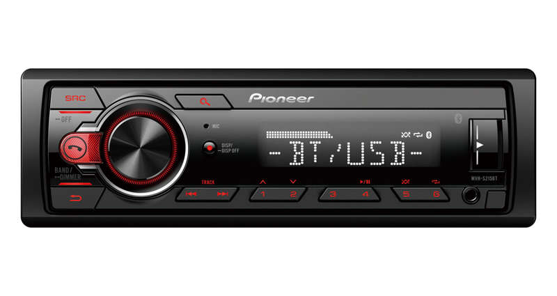 Pioneer MVH-S215BT USB Bluetooth AUX Multimedia Radio