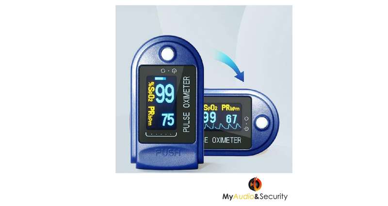 Finger Pulse Oxymeter FDA CA Approved