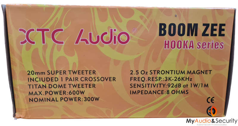 XTC Boom Zee 600W 20MM Super Tweeter