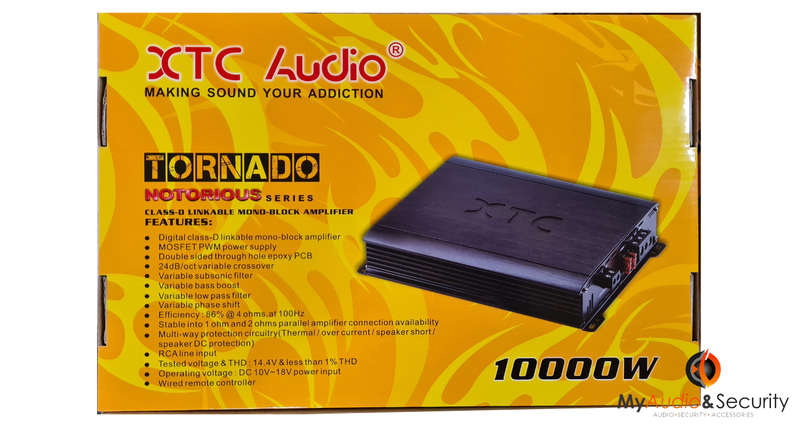 XTC Tornado 10000W Monoblock Amplifier