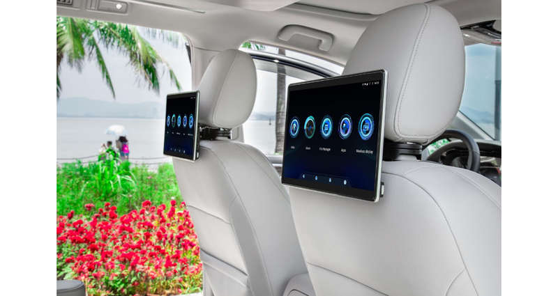 Blackspider 12.5 inch Android Headrest for Volvo