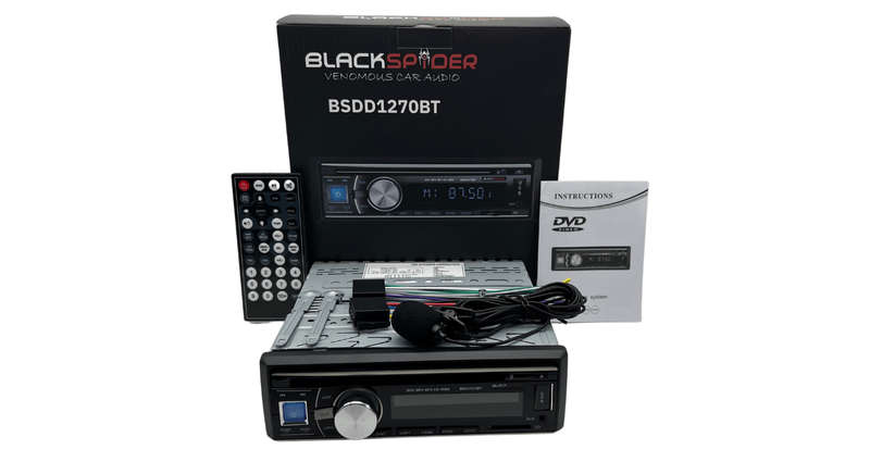 Blackspider BSD1270BT DVD Bluetooth Radio