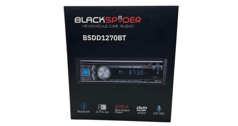 Blackspider BSD1270BT DVD Bluetooth Radio