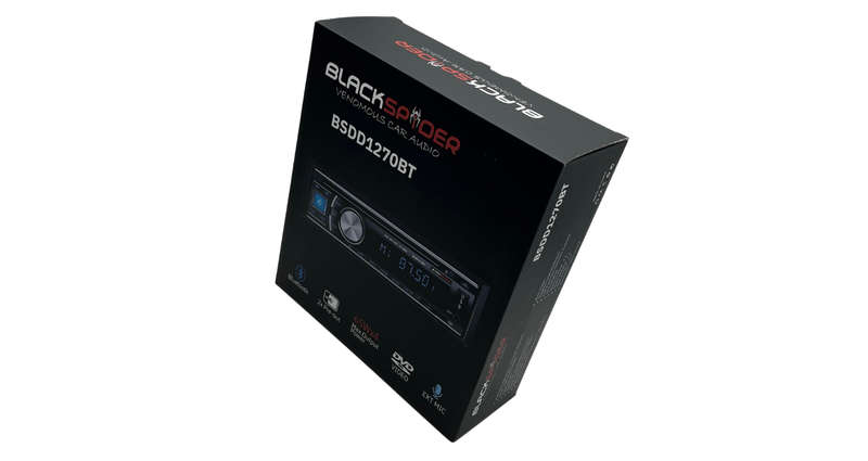 Blackspider BSD1270BT DVD Bluetooth Radio