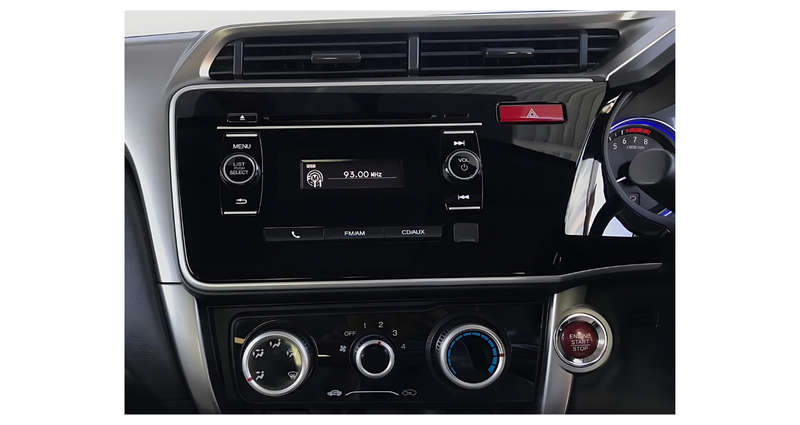 Honda City 10.1 inch Trimplate 2014 UV Black
