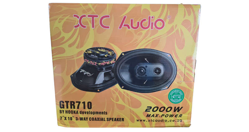 XTC GTR710 2000W 7X10 Coaxial Speaker