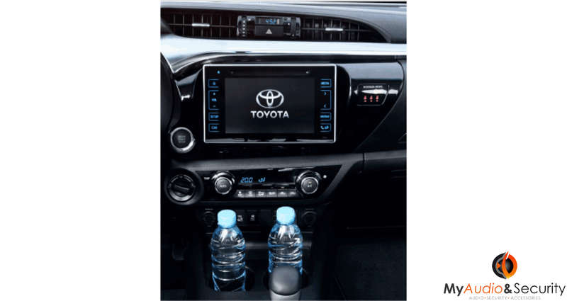 TOYOTA REVO/HILUX 2 DIN TRIMPLATE 2015