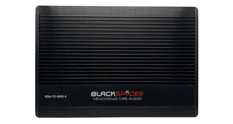 Blackspider Tarantula T2 8000W 4 Channel Amplifier