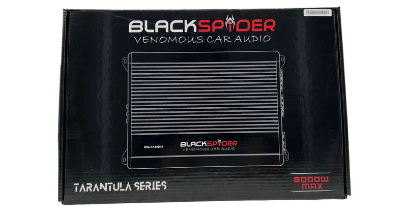 Blackspider Tarantula T2 8000W 4 Channel Amplifier