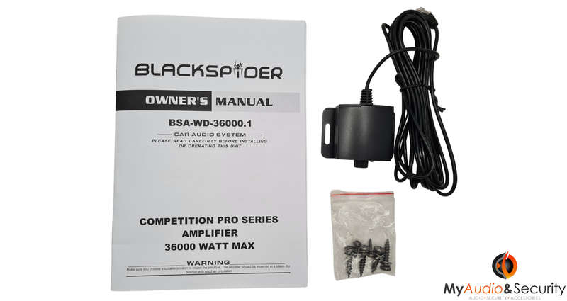Blackspider Widow 36000W Digital Monoblock Amplifier