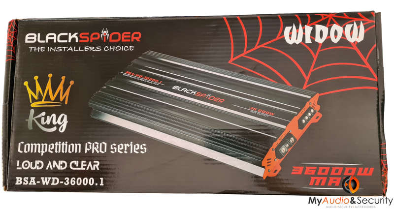 Blackspider Widow 36000W Digital Monoblock Amplifier