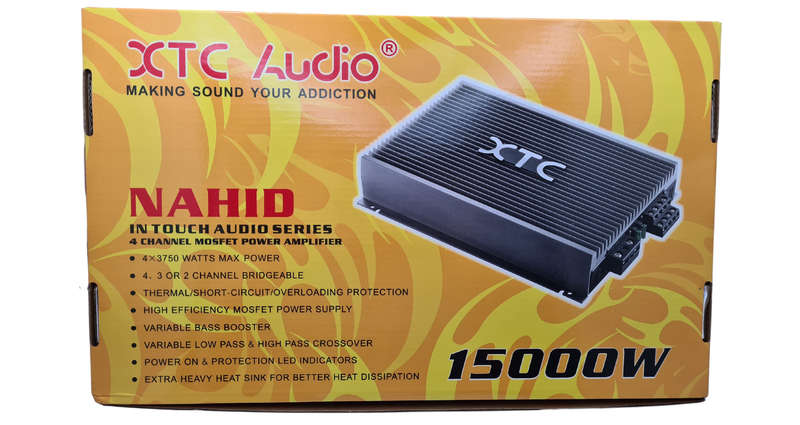 XTC Nahid 15000W 4 Channel MOSFET Amplifier
