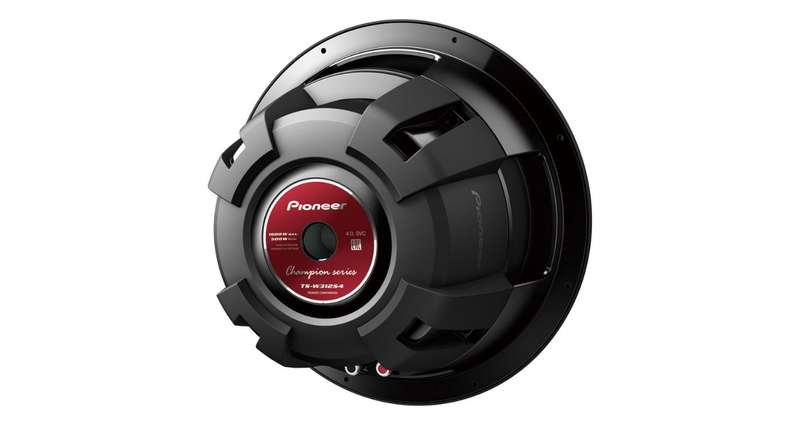 Pioneer TS-W312S4 12" 1600W SVC Subwoofer