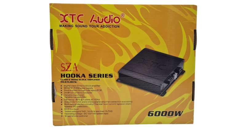 XTC SZA 6000W Monoblock Amplifier