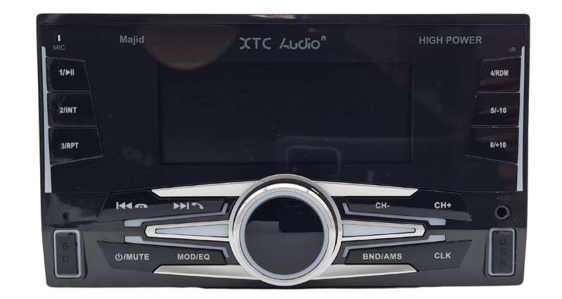XTC Majid Media Player D/Din BT USB AUX SD Radio