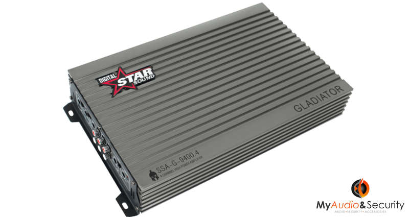 Starsound SSA-G-9400.4 Gladiator 9400W 4 Channel Amplifier
