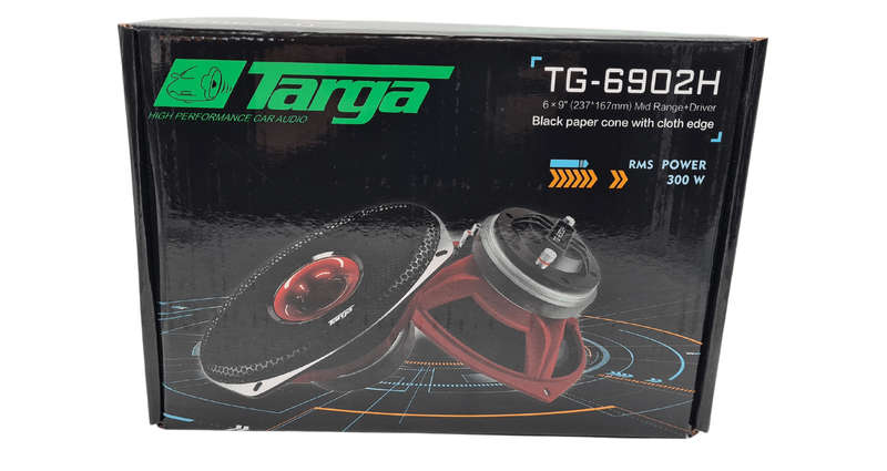 Targa TG-6902H 6x9 Speaker with Pro Tweeter