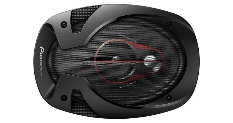 Pioneer TS-R6951S 6x9 400W 3-Way Speakers