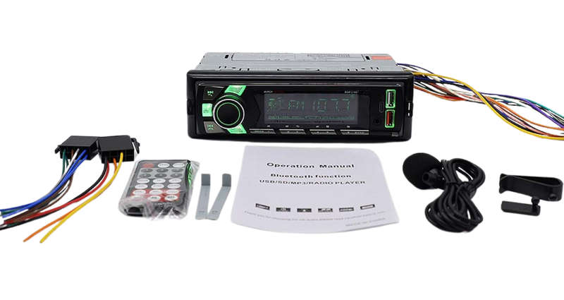 BlackSpider BSM1210BT 2USB Bluetooth AUX APP Control Detachable Face Radio