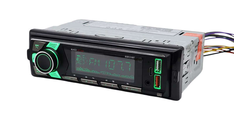 BlackSpider BSM1210BT 2USB Bluetooth AUX APP Control Detachable Face Radio