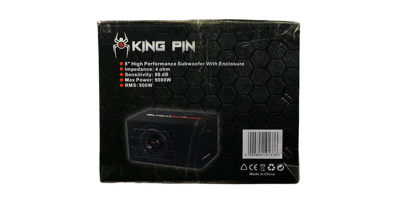 Blackspider KingPin 8" 9000W Subwoofer in Box