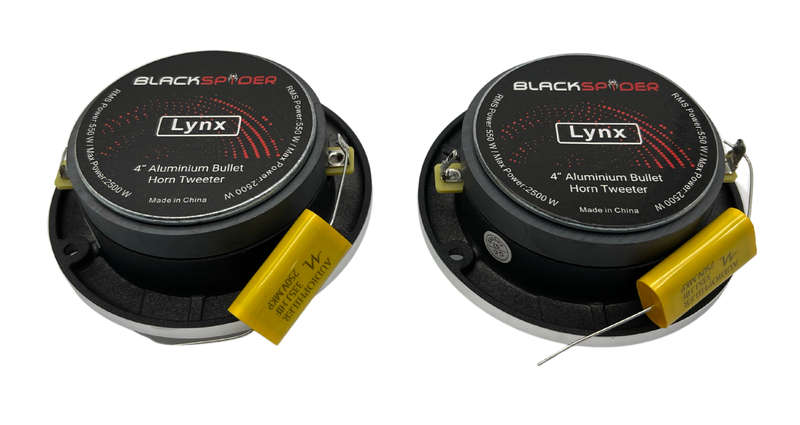 Blackspider Lynx 4" 2500W Aluminium Bullet Tweeter