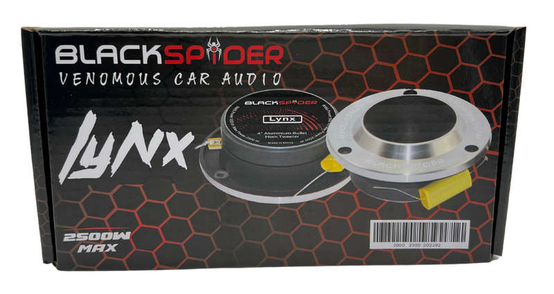 Blackspider Lynx 4" 2500W Aluminium Bullet Tweeter
