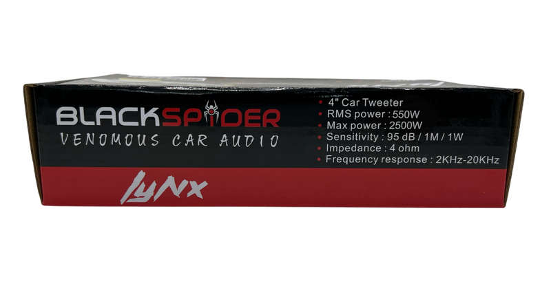 Blackspider Lynx 4" 2500W Aluminium Bullet Tweeter